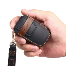 Load image into Gallery viewer, For Kia C134 6-button Hallmo Car Cowhide Leather Key Protective Cover Key Case, C134