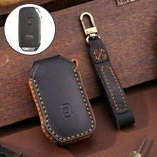 Load image into Gallery viewer, For Kia Sorento / Seltos 2021 / K5 Hallmo Car Cowhide Leather Key Protective Cover Key Case, C173