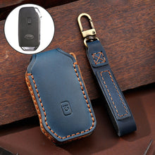 Load image into Gallery viewer, For Kia Sorento / Seltos 2021 / K5 Hallmo Car Cowhide Leather Key Protective Cover Key Case, C173