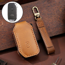 Load image into Gallery viewer, For Kia Sorento / Seltos 2021 / K5 Hallmo Car Cowhide Leather Key Protective Cover Key Case, C173
