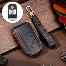 Load image into Gallery viewer, For Kia Sportage R / K5 / K4 / K2 / KX3 Hallmo A Style Car Cowhide Leather Key Protective Cover Key Case, C132