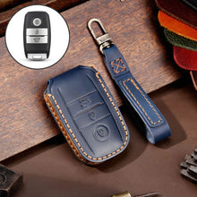 Load image into Gallery viewer, For Kia Sportage R / K5 / K4 / K2 / KX3 Hallmo A Style Car Cowhide Leather Key Protective Cover Key Case, C132