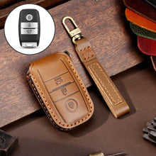 Load image into Gallery viewer, For Kia Sportage R / K5 / K4 / K2 / KX3 Hallmo A Style Car Cowhide Leather Key Protective Cover Key Case, C132
