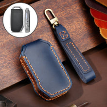 Load image into Gallery viewer, For Kia Sportage R / K5 / K4 / K2 / KX3 Hallmo B Style Car Cowhide Leather Key Protective Cover Key Case, C135