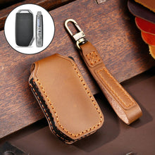 Load image into Gallery viewer, For Kia Sportage R / K5 / K4 / K2 / KX3 Hallmo B Style Car Cowhide Leather Key Protective Cover Key Case, C135