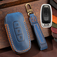 Load image into Gallery viewer, For Nissan Teana / Ariya 2-button Hallmo Car Cowhide Leather Key Protective Cover Key Case, 2-button