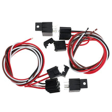Load image into Gallery viewer, Car 12V 40A 175-185 Degree Thermostat Dual Electric Cooling Fan Wiring Relay Sensor Kit, Electric Cooling Fan Wiring Relay