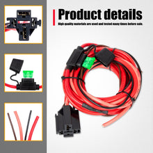 Load image into Gallery viewer, Universal 12V Electric Fuel Pump Relay Kit, Electric Fuel Pump Relay Kit