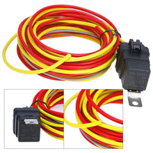 Load image into Gallery viewer, Car 12V 40A 165-185 Degree Electric Cooling Fan Thermostat Temperature Sensor Switch Set, 12V 40A 165-185 Degree