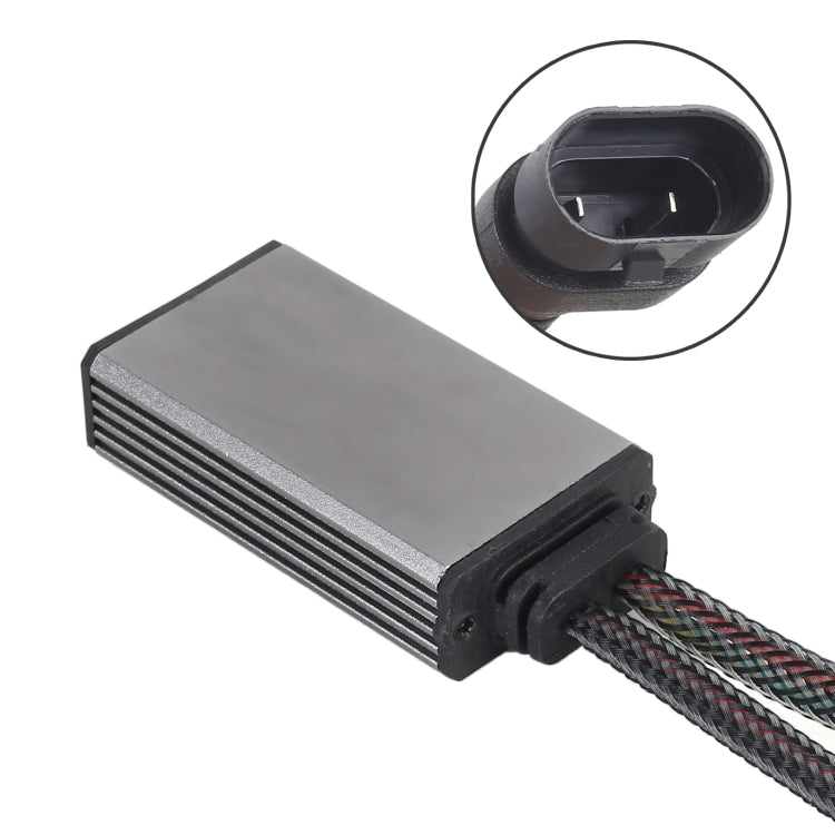 K11 1 Pair 9012 12V / 85W / 6000K / 9000LM Car LED Headlight, 9012