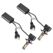 Load image into Gallery viewer, K11 1 Pair H4 12V / 75W / 6000K / 9000LM Car LED Headlight, H4