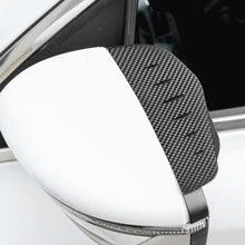 Load image into Gallery viewer, Car Rear View Mirror Rain Eyebrow Cover Catering Mirror PVC Carbon Fiber Pattern Rain Shield, DM-119