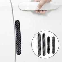 Load image into Gallery viewer, 4 in 1 Car Door Anti-Static PC Carbon Fiber Anti-Collision Strip, Carbon Fiber Anti-Collision Strip
