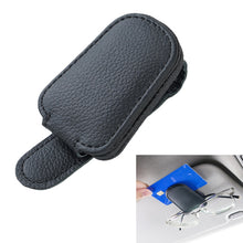 Load image into Gallery viewer, Car Sun Visor Glasses Clip Multi-functional Card Storage Bracket