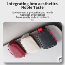 Load image into Gallery viewer, Car Sun Visor Glasses Clip Multi-functional Card Storage Bracket