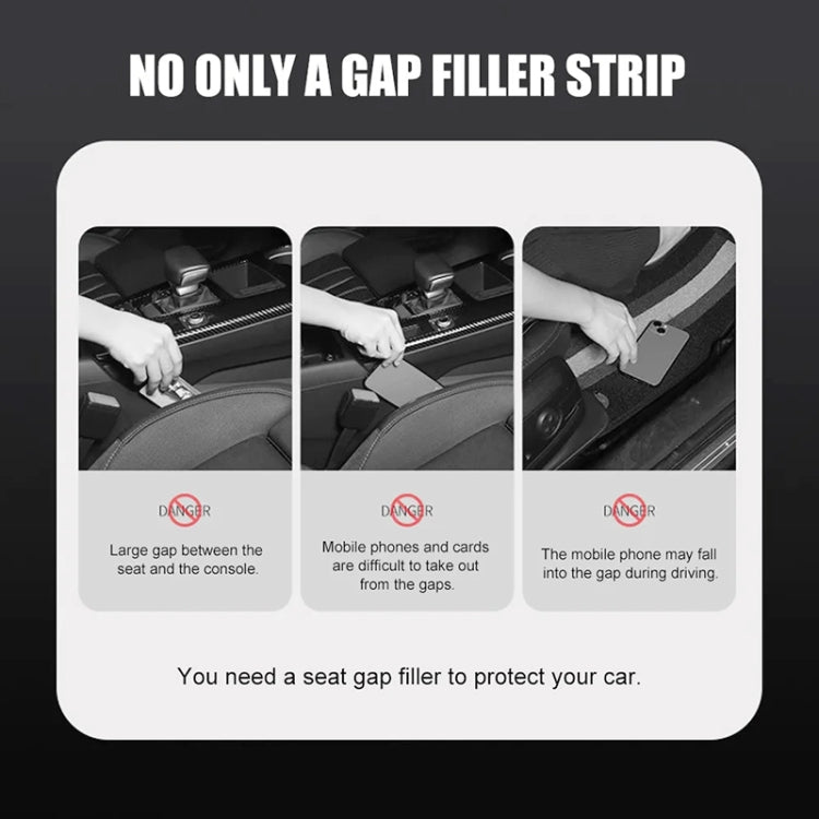 Car Seat Gap Bar Car Interior Armrest Box Gap Leak-proof Filler, Single