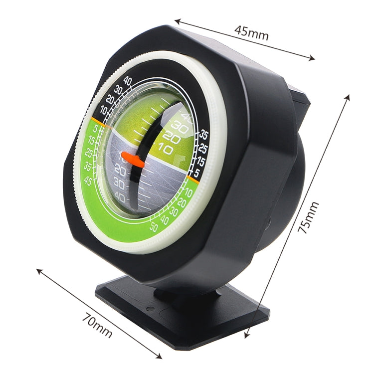 PDY-5 Car Inclinometer Level Meter Car Decoration with LED Light, PDY-5