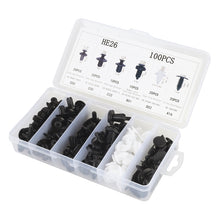 Load image into Gallery viewer, 100 in 1 Universal Car Plastic Fasteners Rivet Clips Set, 100 PCS
