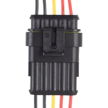 Load image into Gallery viewer, 10pcs 4P Car Waterproof Plug Car Connector Plug-In, Length：10cm, 5P