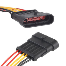 Load image into Gallery viewer, 10pcs 5P Car Waterproof Plug Car Connector Plug-In, Length：10cm, 6P