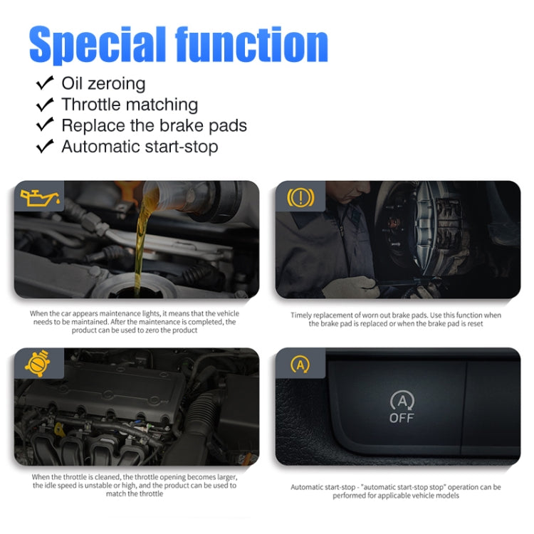 M301 9-18V OBD2 Car Code Reader Scanner Fault Detector