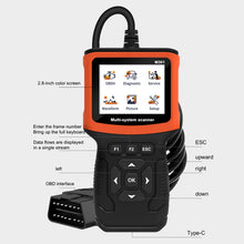 Load image into Gallery viewer, M301 9-18V OBD2 Car Code Reader Scanner Fault Detector