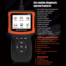Load image into Gallery viewer, M301 9-18V OBD2 Car Code Reader Scanner Fault Detector