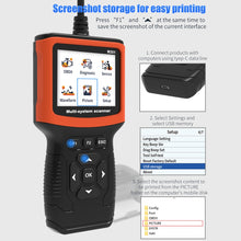 Load image into Gallery viewer, M301 9-18V OBD2 Car Code Reader Scanner Fault Detector