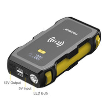 Load image into Gallery viewer, FOXSUR FJS-800 12V Car Multifunctional Wireless Charging Emergency Start Power Supply, FJS-800