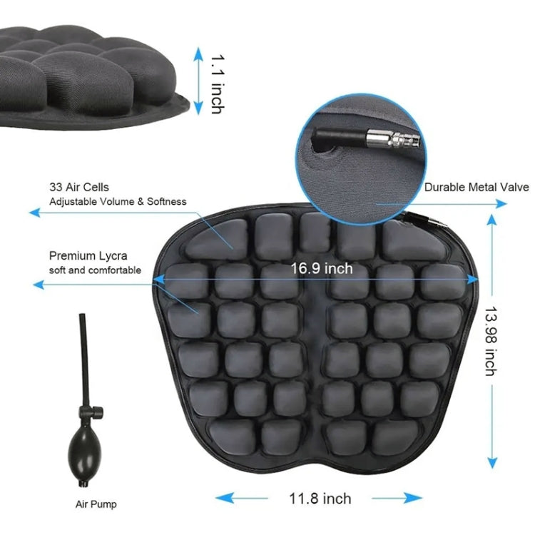 IN-SC003 Car Office Inflatable Airbag Seat Cushion, Style: Manual Inflation, Manual Inflation