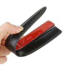 Load image into Gallery viewer, 1 Pair Car Carbon Fiber Silicone Bumper Strip, Style: Short, Carbon Fiber