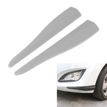 Load image into Gallery viewer, 1 Pair Car Carbon Fiber Silicone Bumper Strip, Style: Short, Carbon Fiber