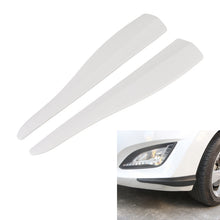 Load image into Gallery viewer, 1 Pair Car Carbon Fiber Silicone Bumper Strip, Style: Short, Carbon Fiber