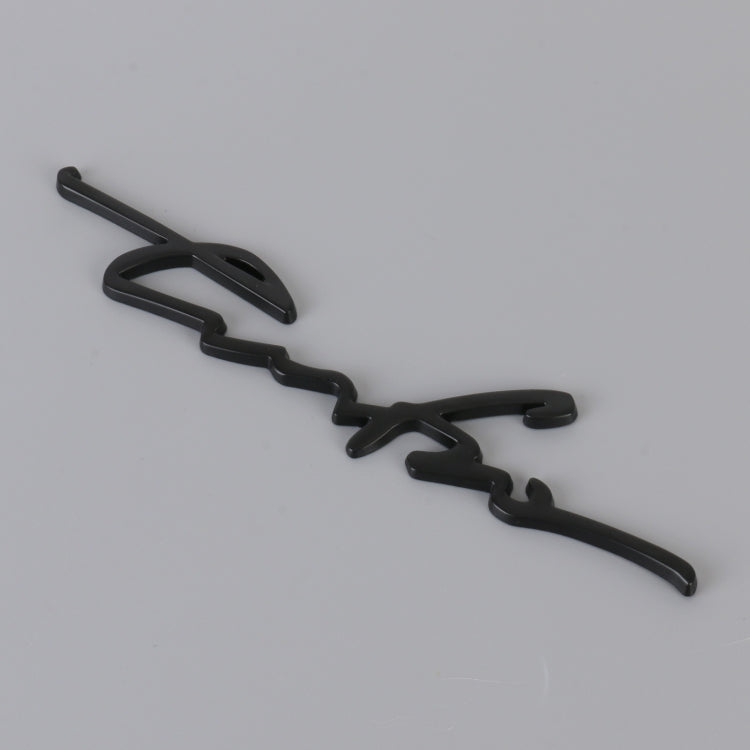 Car Personalized Aluminum Alloy Decorative Stickers, Size: 16x3.5x04cm
