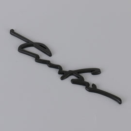 Car Personalized Aluminum Alloy Decorative Stickers, Size: 16x3.5x04cm