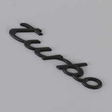 Load image into Gallery viewer, Car TURBO Personalized Aluminum Alloy Decorative Stickers, Size: 13x3x0.3cm