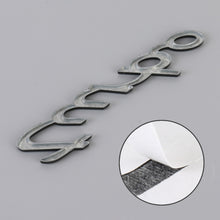 Load image into Gallery viewer, Car TURBO Personalized Aluminum Alloy Decorative Stickers, Size: 13x3x0.3cm