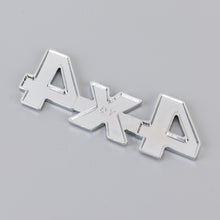 Load image into Gallery viewer, Car Number 4 x 4 Personalized Aluminum Alloy Decorative Sticker, Size: 9 x 3.5 x 2.3cm