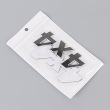 Load image into Gallery viewer, Car Number 4 x 4 Personalized Aluminum Alloy Decorative Sticker, Size: 9 x 3.5 x 2.3cm