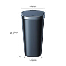Load image into Gallery viewer, Car Center Armrest Storage Box Push-type Trash Can with Lid