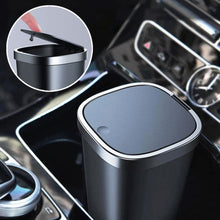 Load image into Gallery viewer, Car Center Armrest Storage Box Push-type Trash Can with Lid