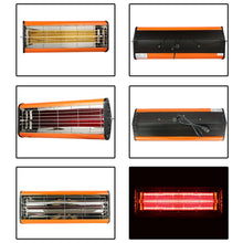 Load image into Gallery viewer, 220V 1050W Heat Light Infrared Dryer Spray Paint Heating Curing Lamp Baking Booth Heater, UK Plug, 1050W, UK Plug