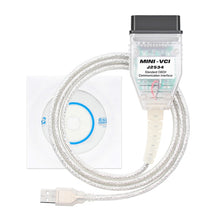 Load image into Gallery viewer, USB to OBD2 16 Pin MINI VCI FT232RL Single Diagnostic Cable for Toyota TIS Techstream, FT232RL