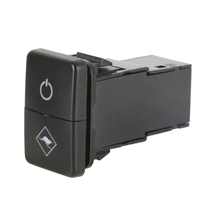 TS-202 For Toyota Blue-green Light Car Small Dual Control Switch with Lock, with Lock 3