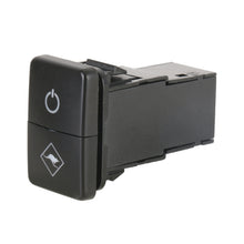 Load image into Gallery viewer, TS-202 For Toyota Blue-green Light Car Small Dual Control Switch with Lock, with Lock 3