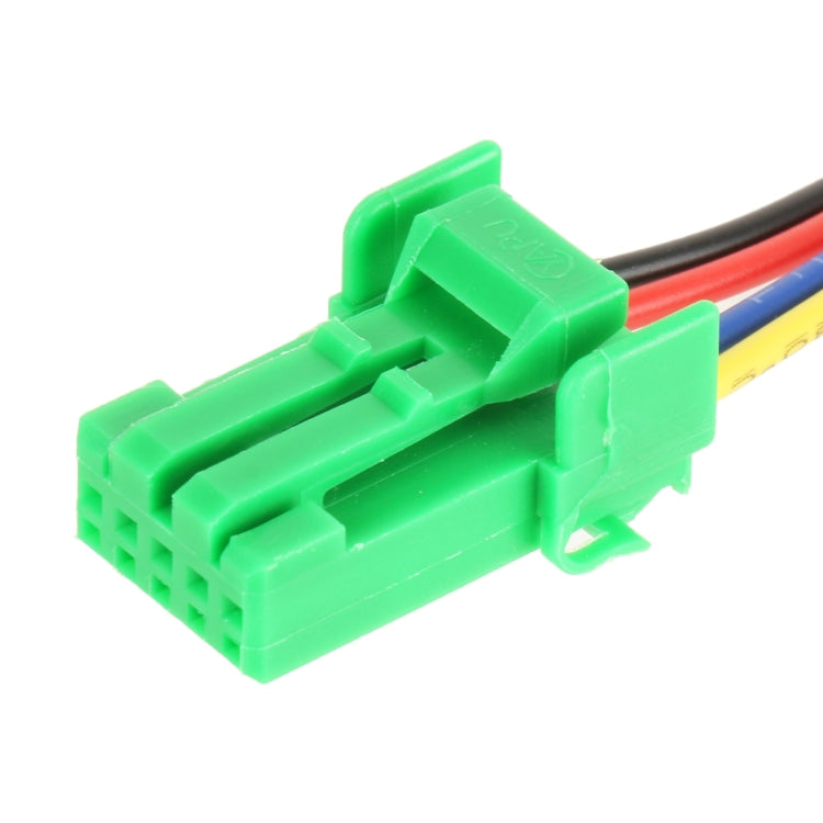 TS-202 For Toyota Blue-green Light Car Small Dual Control Switch with Lock, with Lock 3