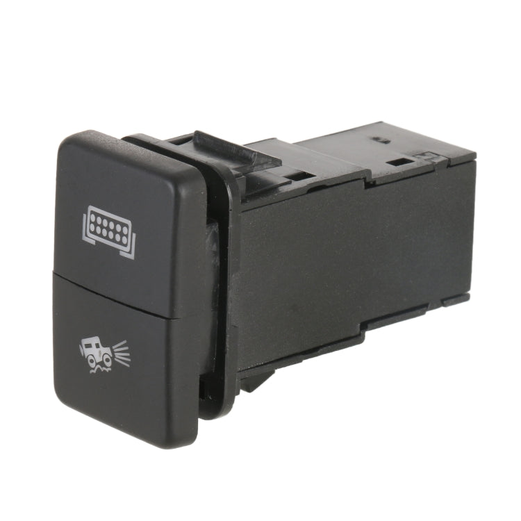 TS-202 For Toyota Blue-green Light Car Small Dual Control Switch with Lock, with Lock 5