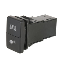 Load image into Gallery viewer, TS-202 For Toyota Blue-green Light Car Small Dual Control Switch with Lock, with Lock 5