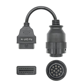 For Cat ET3 14 Pin to 16 Pin OBD2 Adapter Cable, For Cat ET3