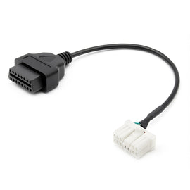 For Tesla Model X / S 2012-2015 OBDII to 12 Pin OBD Adapter Cable, OBDII to 12 Pin